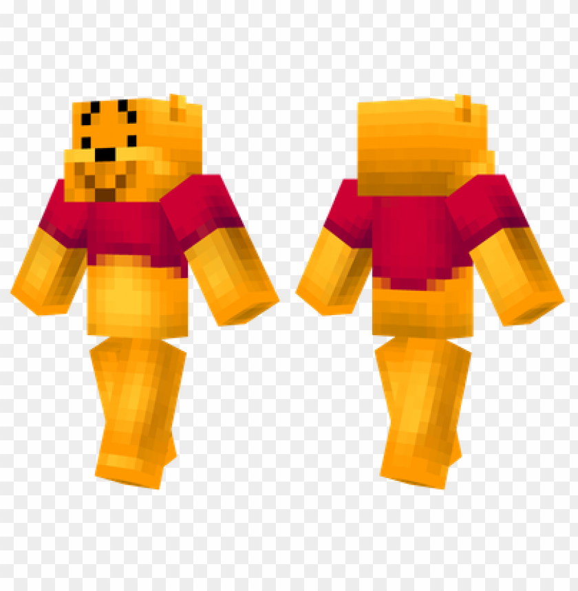 winnie the pooh skin,minecraft skins, minecraft