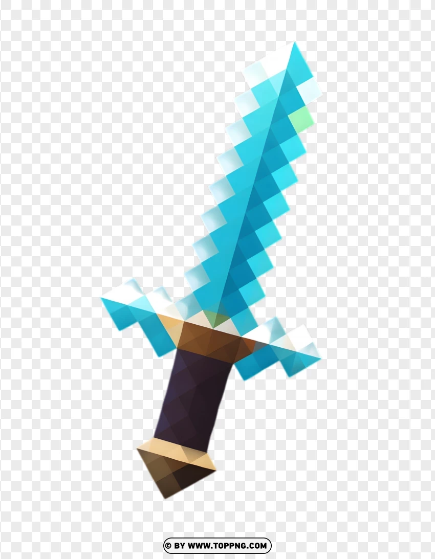 Minecraft Sword Png Image Download Free