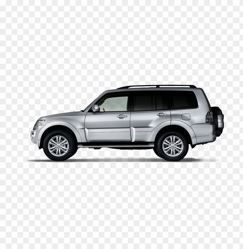 SUV, silver vehicle, side profile, off-road, family car