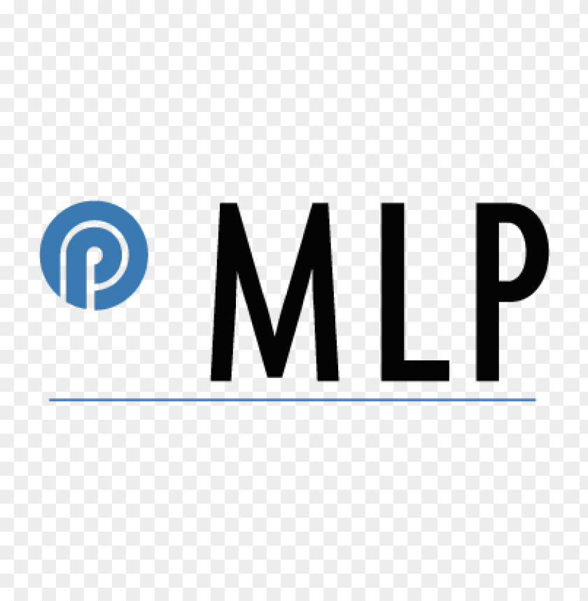 MLP logo, modern design, branding, corporate identity, color blue