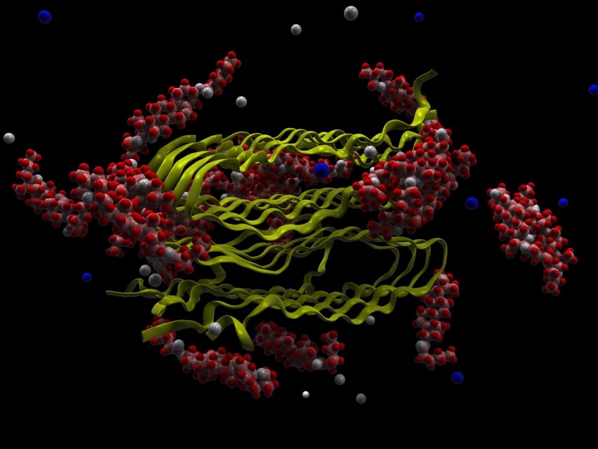 Molecules Microorganisms Microscopic Microbiology Background