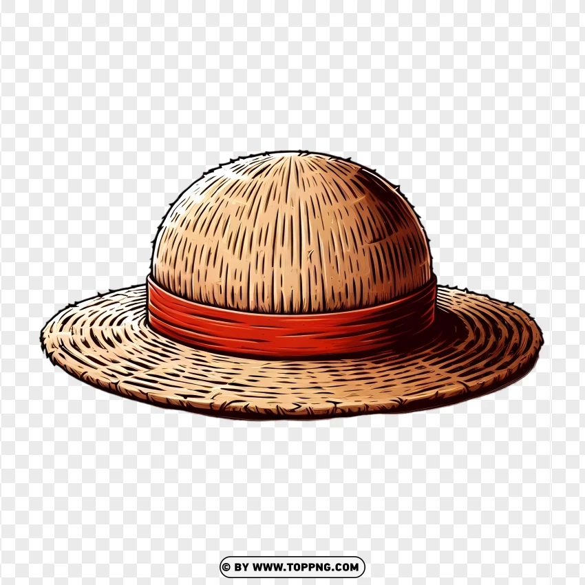 Monkey D. Luffy T-shirt Straw Hat One Piece PNG Transparent Background