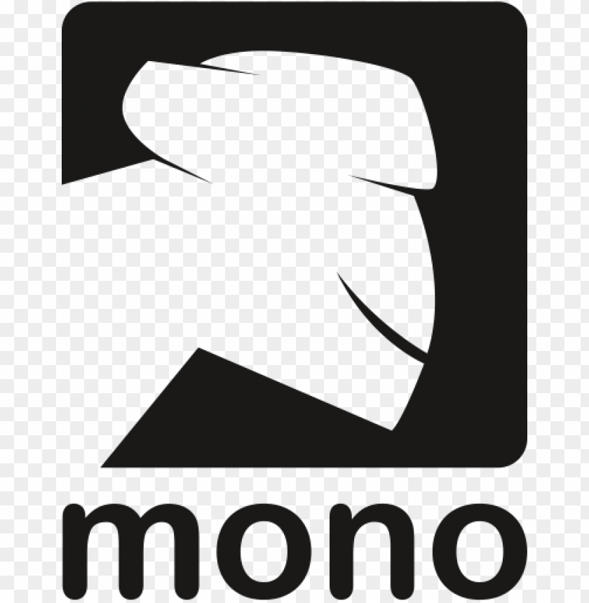 Mono Logo PNG Transparent Background