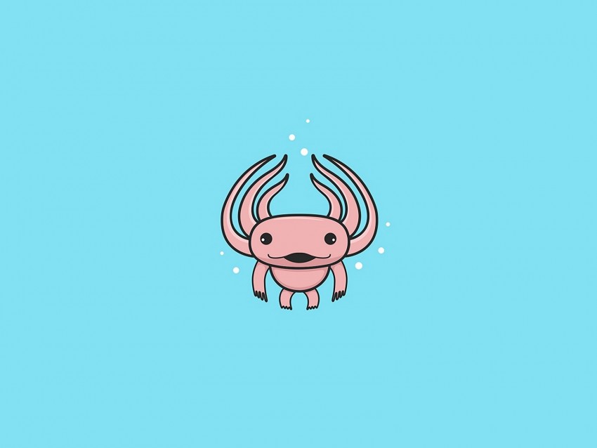 monster, tentacles, art, vector, minimalism