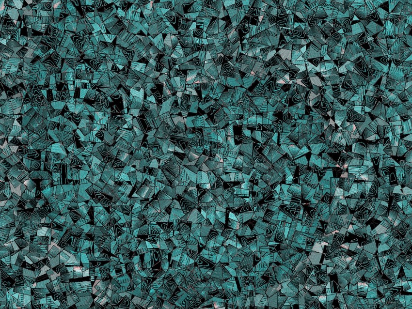 Mosaic Cubism Texture Forms Background