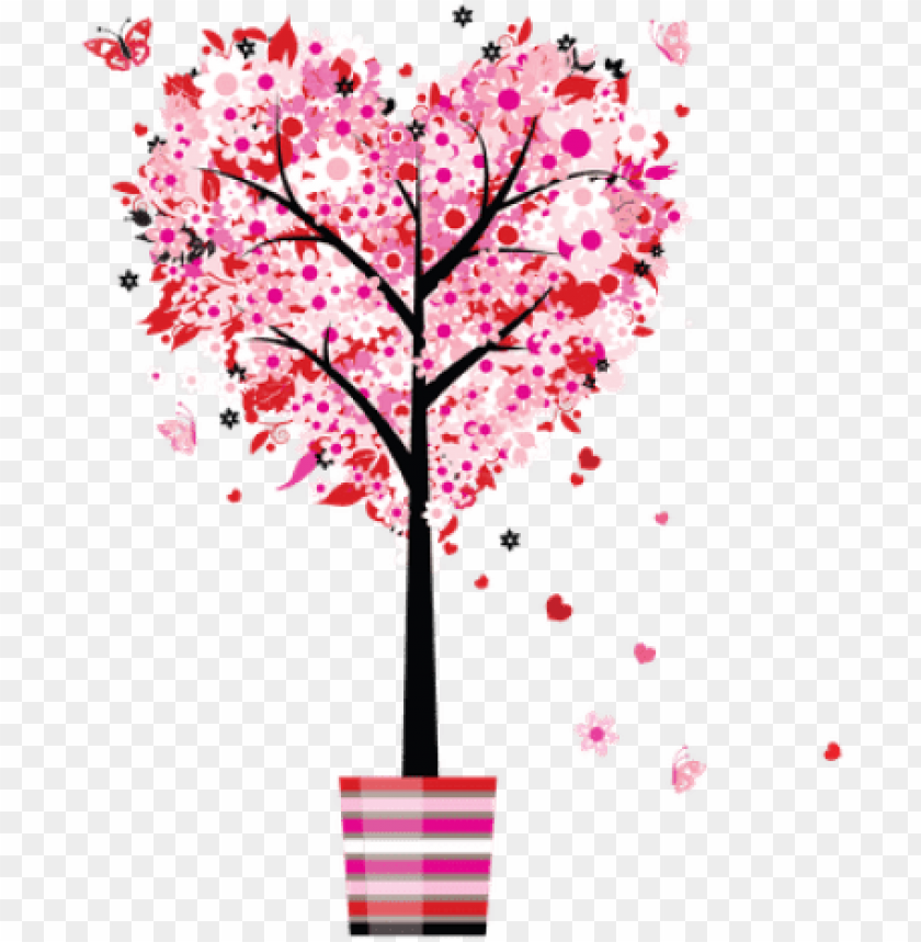 mother s day  mothers day tree love heart flowers - mothers day  transparent, mother day