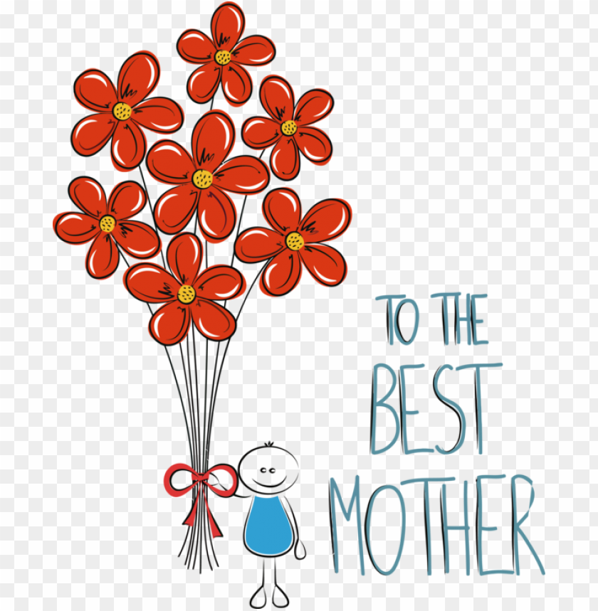 Mothers Day Flower Orange Plant For Happy Mothers Day For Mothers Day PNG Transparent Background