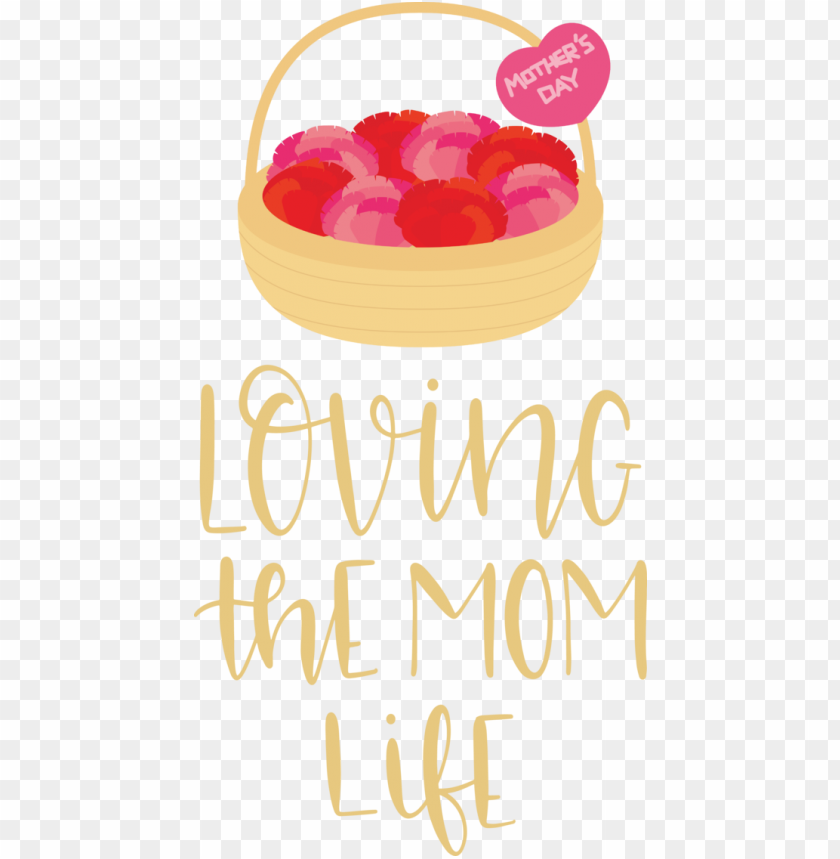 Mothers Day Flower Petal Meter For Love You Mom For Mothers Day PNG Transparent Background