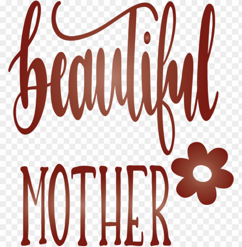 Mothers Day Font Text For Mothers Day Calligraphy For Mothers Day PNG Transparent Background