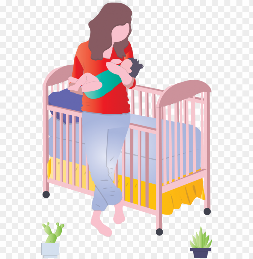 Mothers Day Infant Bed Baby Products Furniture For Happy Mothers Day For Mothers Day PNG Transparent Background