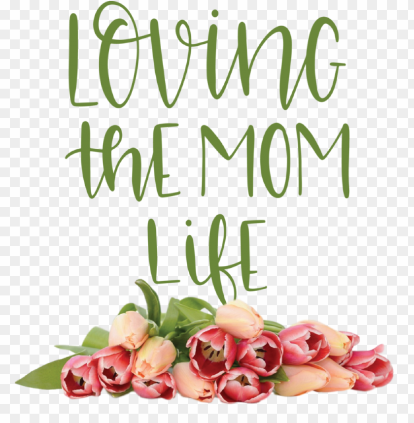 mothers day floral design gift,mothers day,love you mom,transparent png