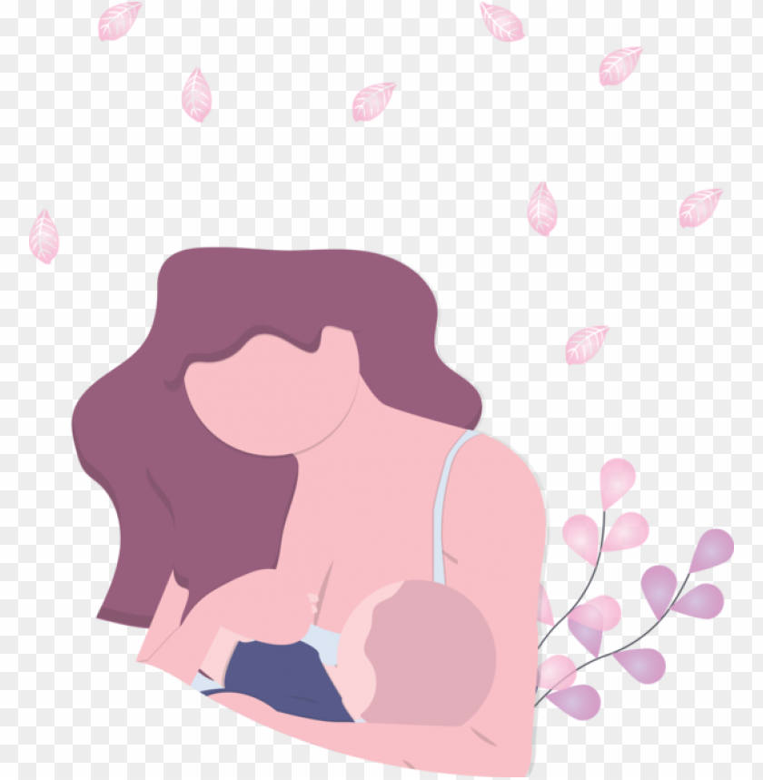 Mothers Day Pink Cartoon For Happy Mothers Day For Mothers Day PNG Transparent Background