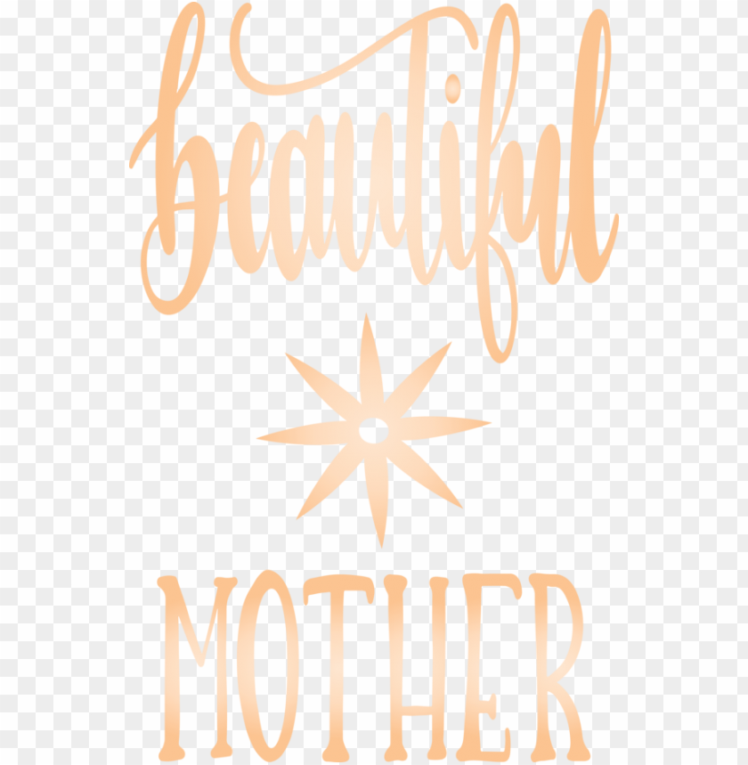 Mothers Day Text Font For Mothers Day Calligraphy For Mothers Day PNG Transparent Background