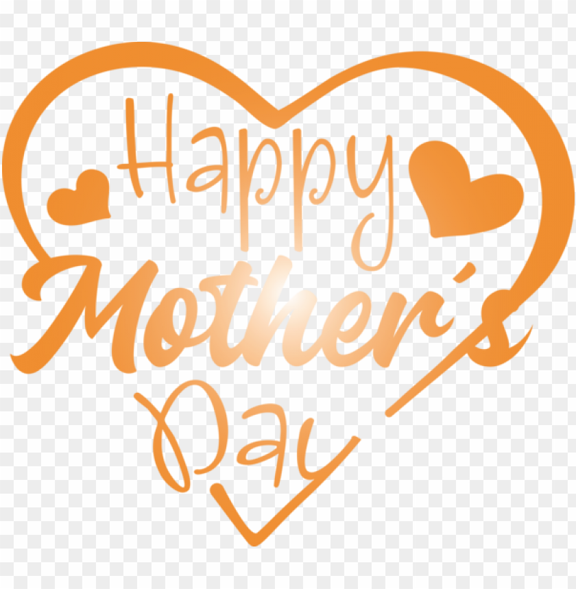 text font orange,mothers day,mothers day calligraphy,transparent png