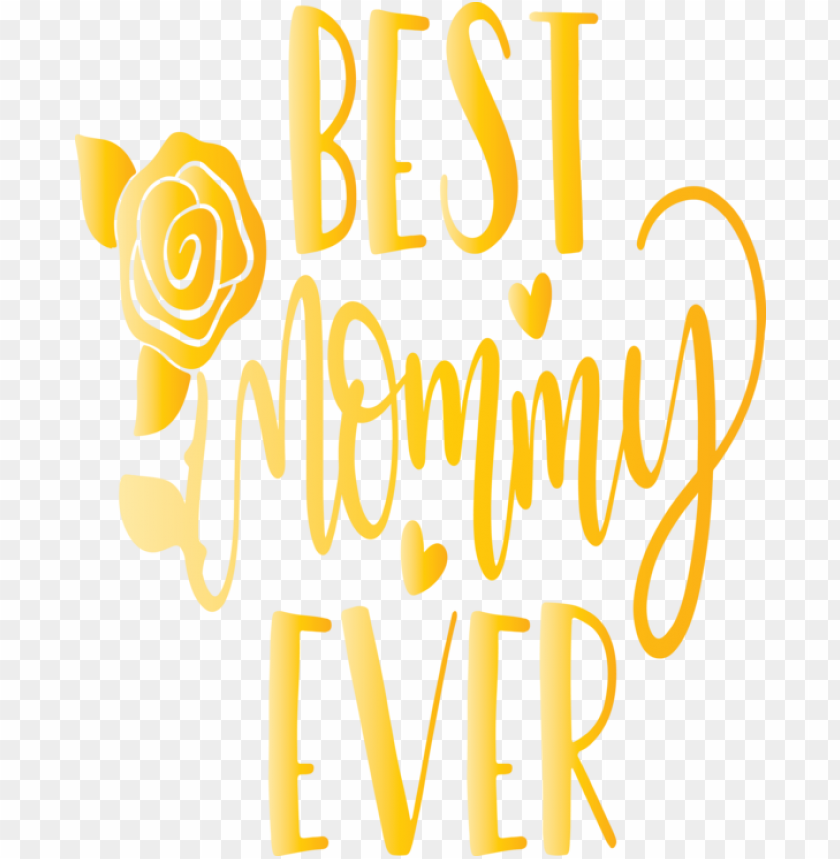 text font yellow,mothers day,mothers day calligraphy,transparent png