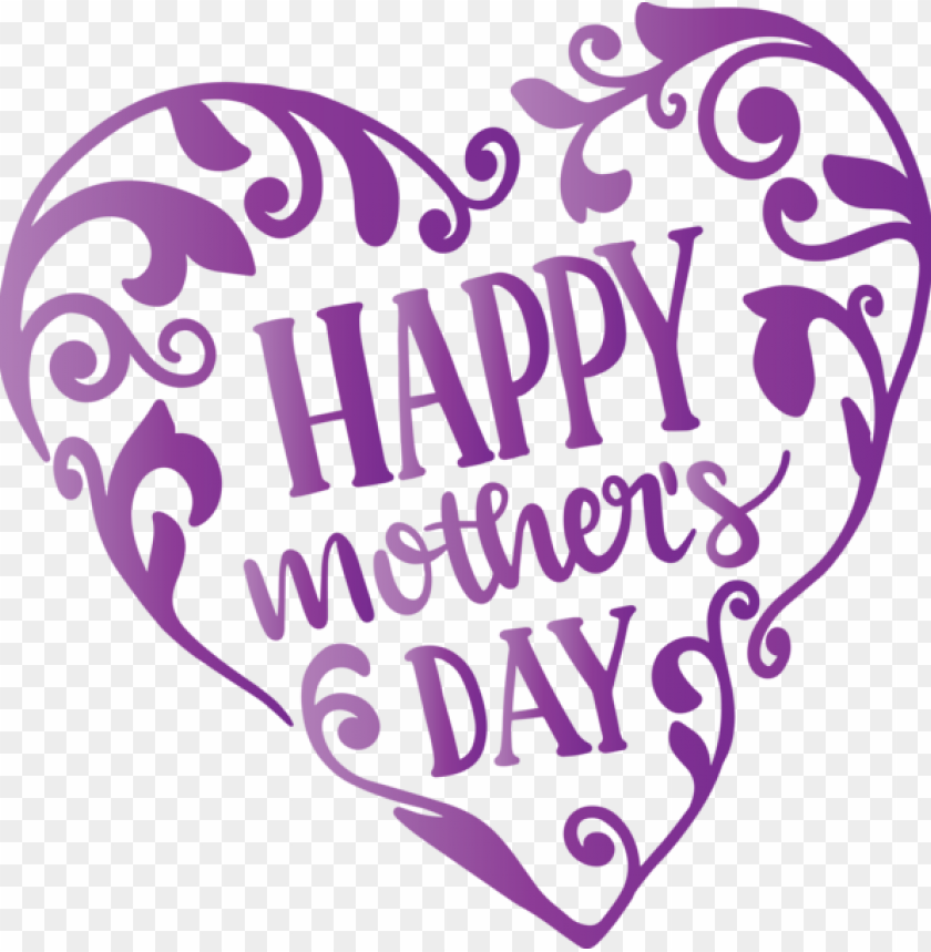 Mothers Day Text Purple Violet For Mothers Day Calligraphy For Mothers Day PNG Transparent Background