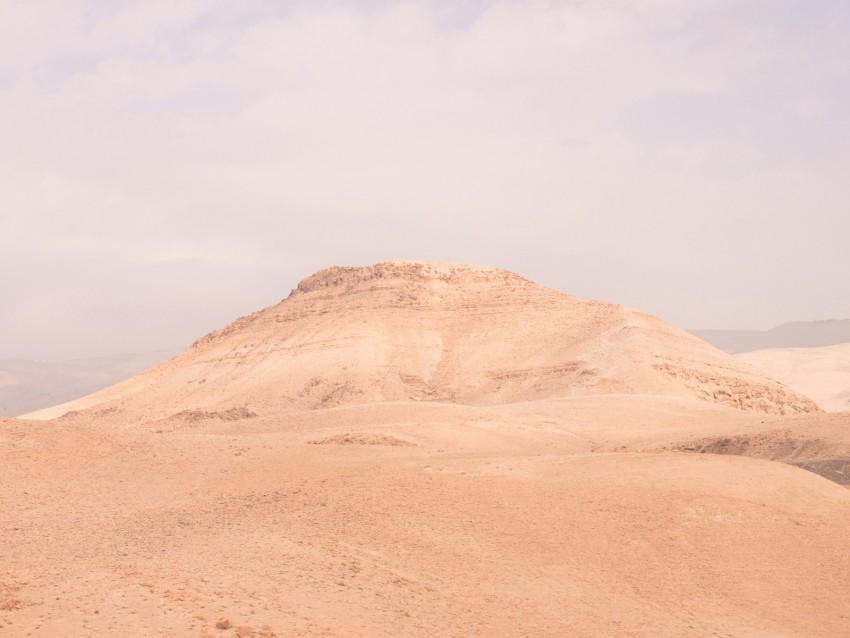 Mountain Sand Desert Sky Background