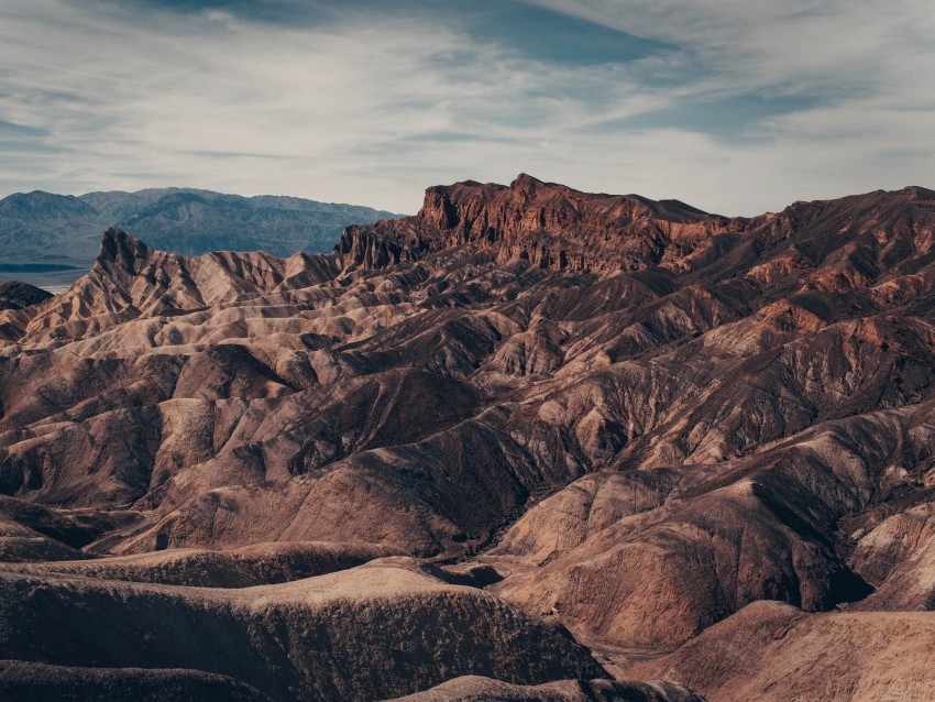 mountains, relief, landscape, sky