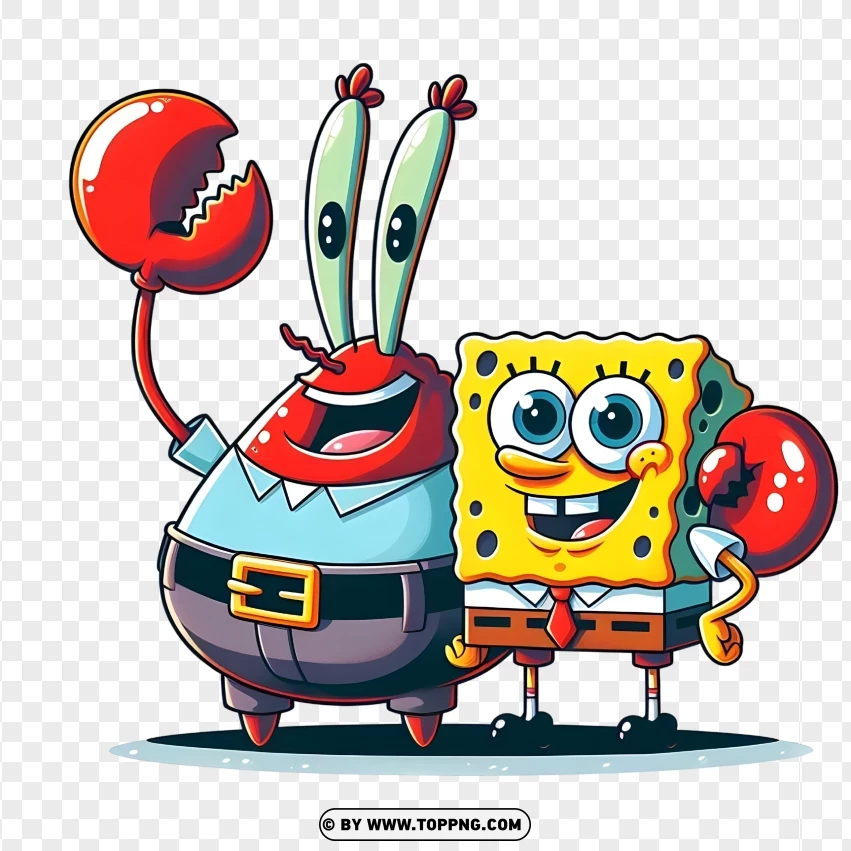 SpongeBob,Mr. Krabs, Character