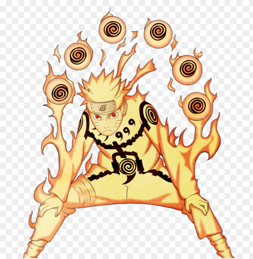 Naruto Akra Mode PNG Transparent Background