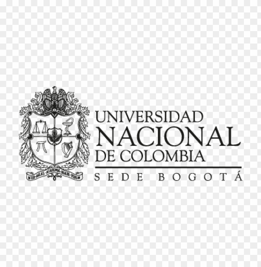 National University Of Colombia Vector Logo Free PNG Transparent Background