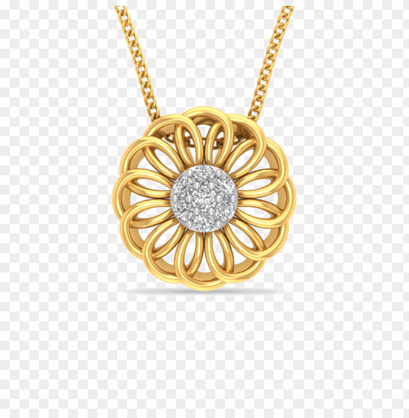 jewelry, gold necklace, flower pendant, diamond accents, fashion accessories