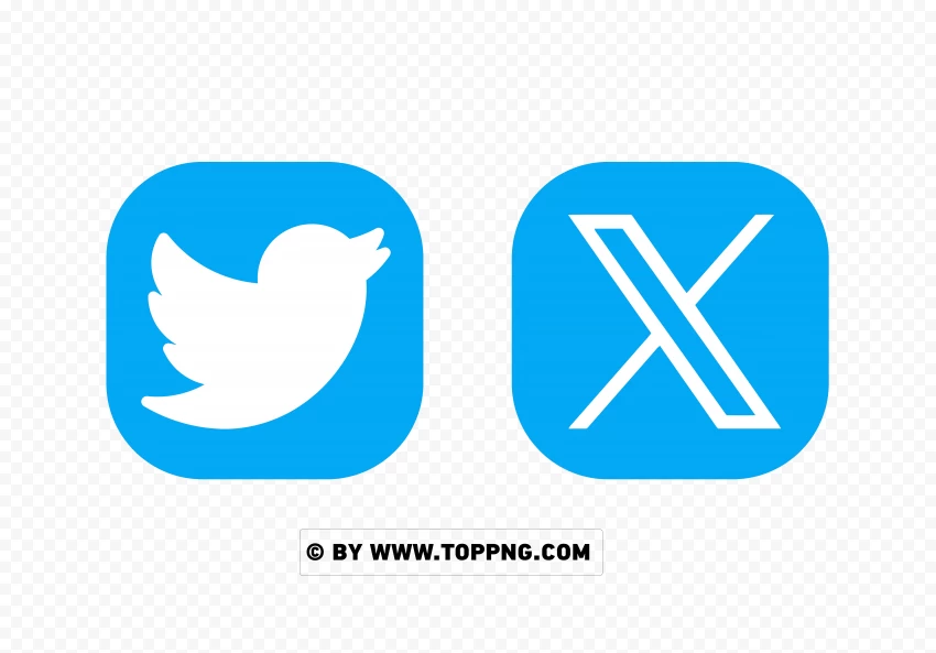 New Twitterx Logo Hd PNG Transparent Background