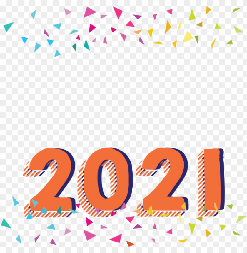 New Year Design Line Meter For Happy New Year 2021 For New Year PNG Transparent Background