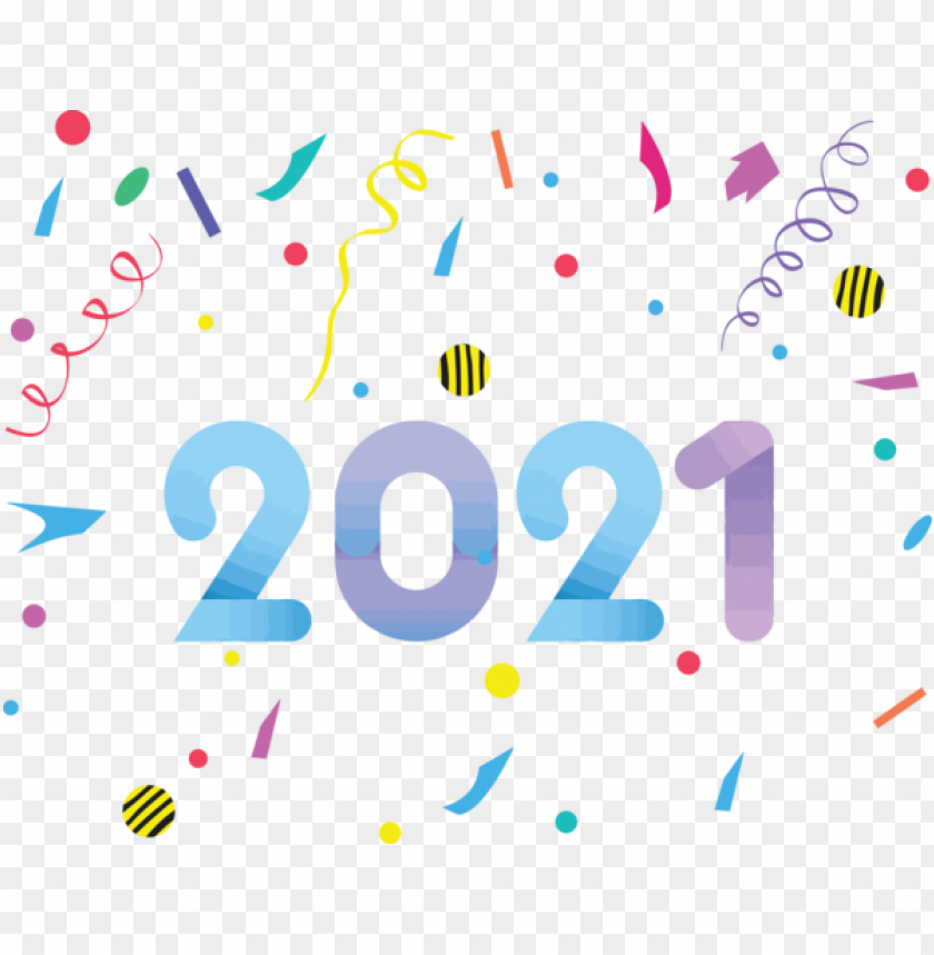 New Year Design Meter Line For Happy New Year 2021 For New Year PNG Transparent Background