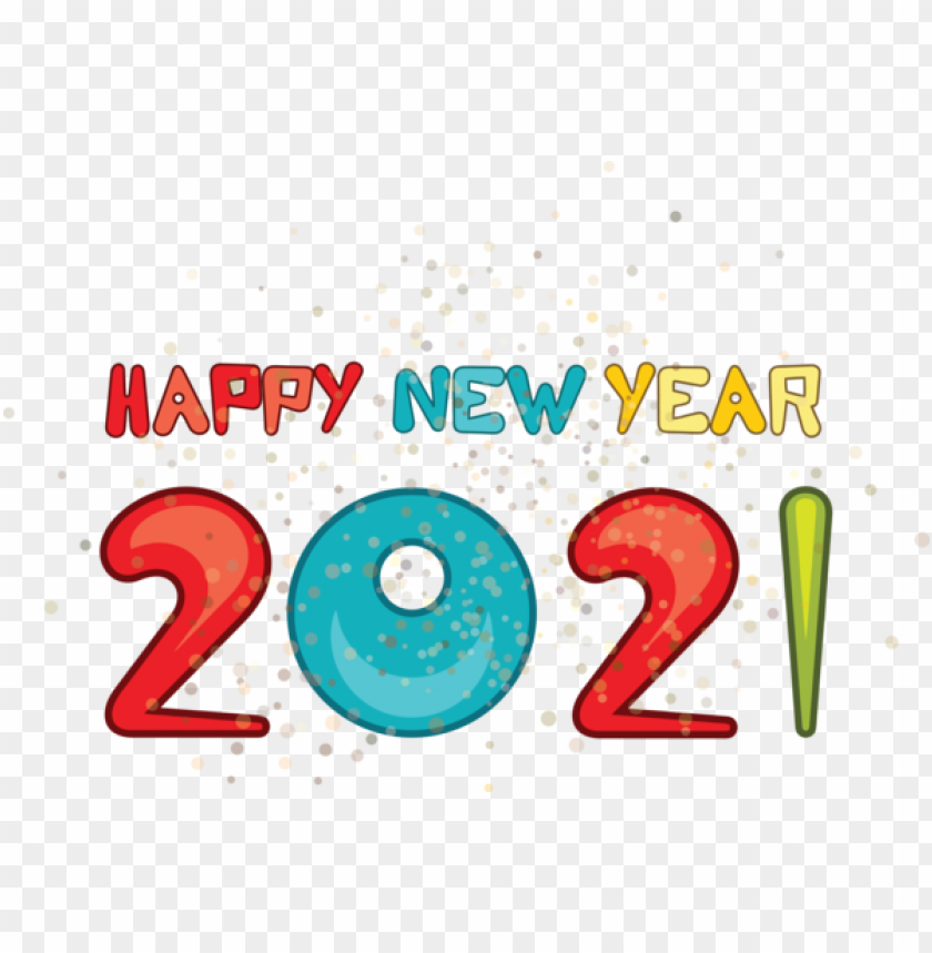 New Year Logo Line Meter For Happy New Year 2021 For New Year PNG Transparent Background