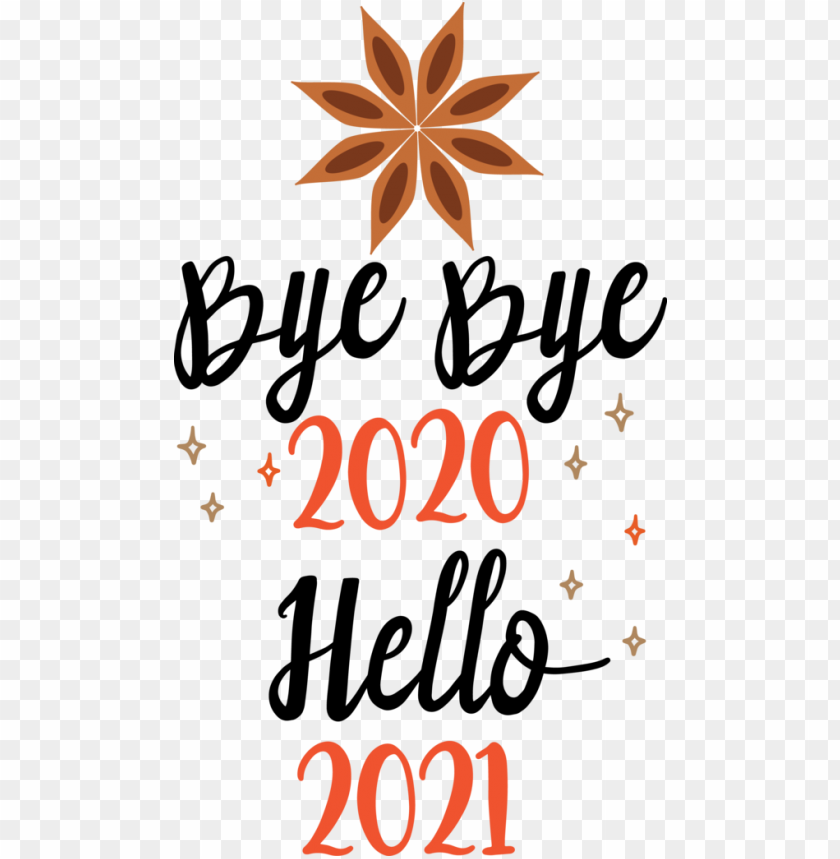 New Year Logo Meter Line For Happy New Year 2021 For New Year PNG Transparent Background