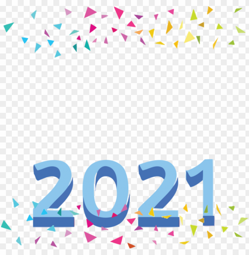 New Year Meter Line Number For Happy New Year 2021 For New Year PNG Transparent Background