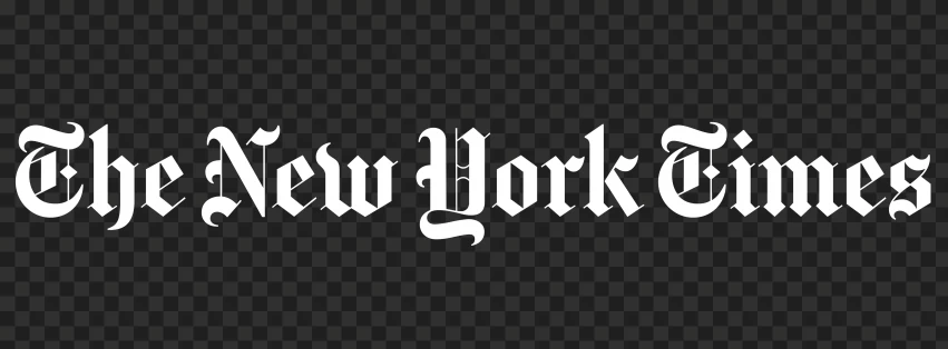 new york times logo white png transparent , 
brand logos, new york times logo, new york times logo black and white, new york times logo png, new york times logo transparent,