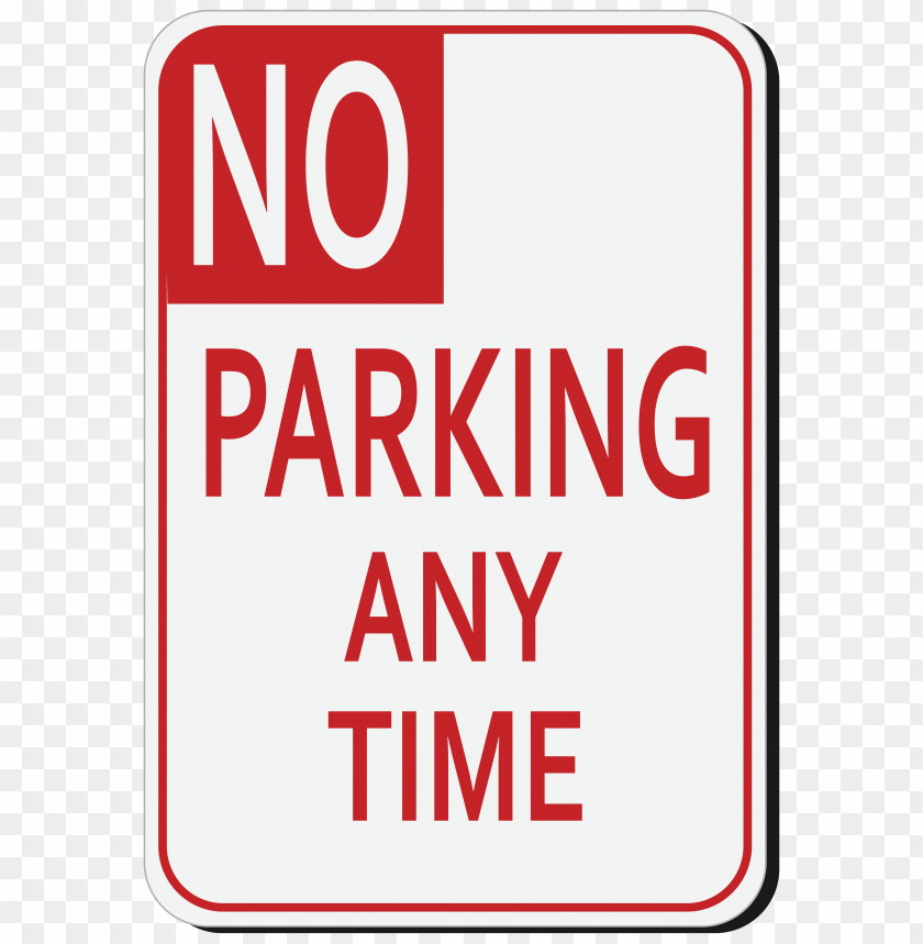 no, parking, sign