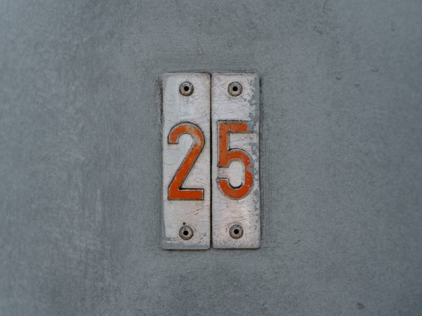 number, numbers, number plate, wall, symbols