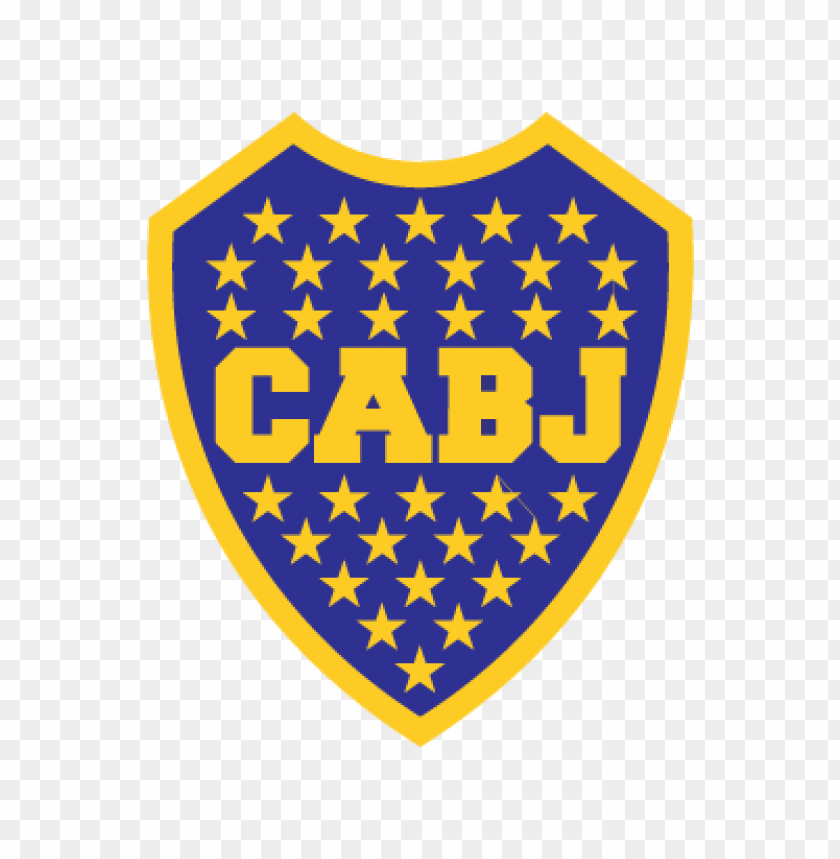 Boca Juniors, football club logo, Argentine sports, blue and yellow, emblem design