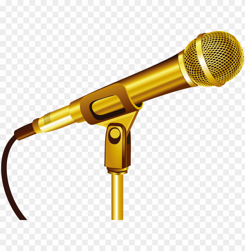 golden, music, metal, mic, label, sound, badge