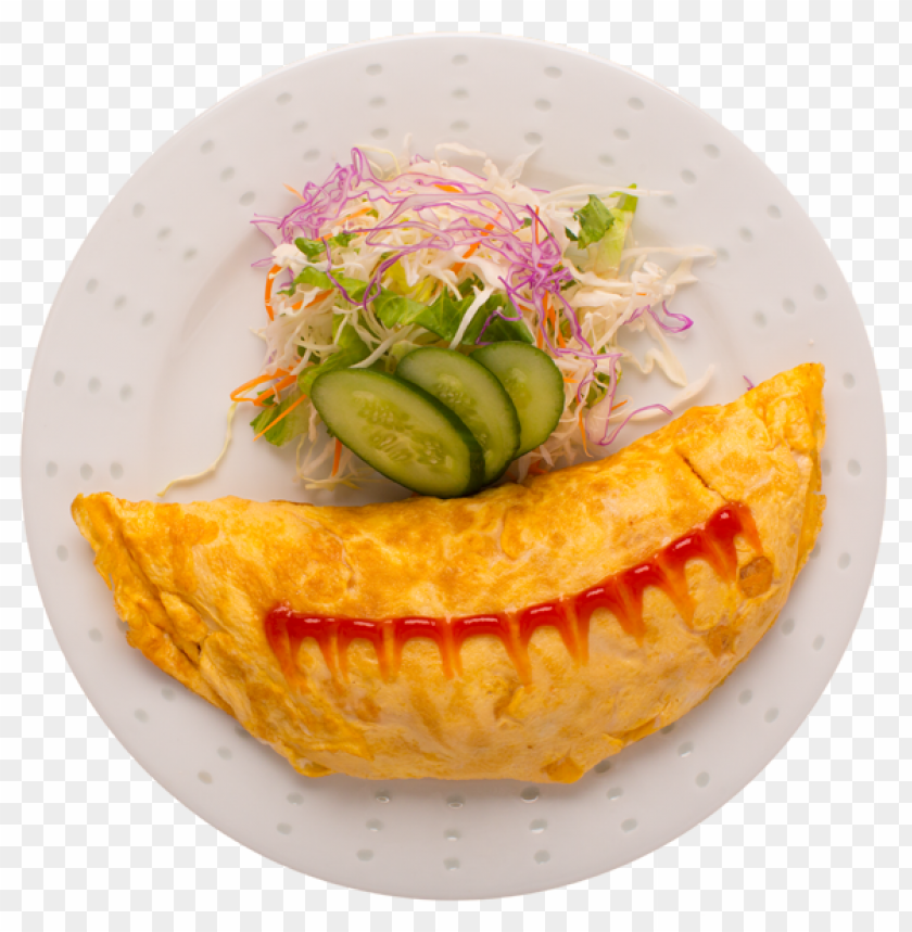 Omelette Food Clear PNG Transparent Background