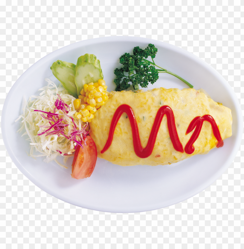 Omelette Food No PNG Transparent Background