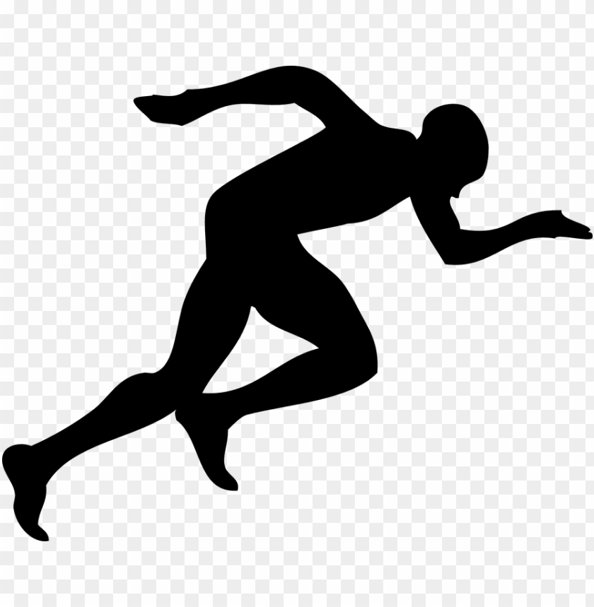 men, run, painting, silhouette, sun clip art, athlete, paint