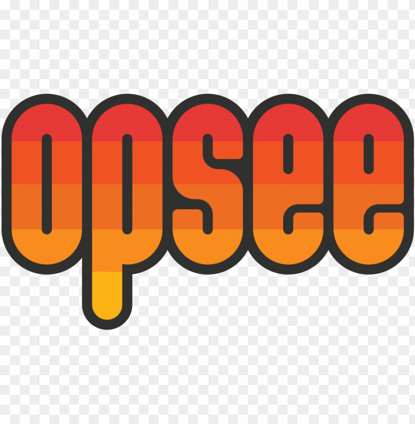 opsee, logo design, vibrant colors, branding identity, modern typography