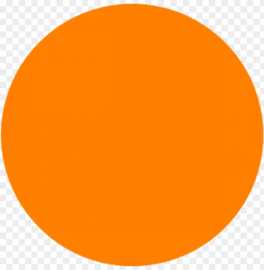 orange circle