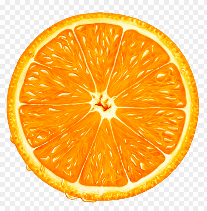 orange, slice