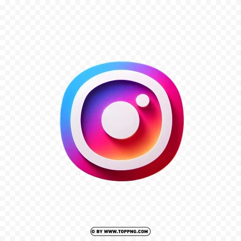 Original Instagram Icon In High-quality PNG Transparent Background