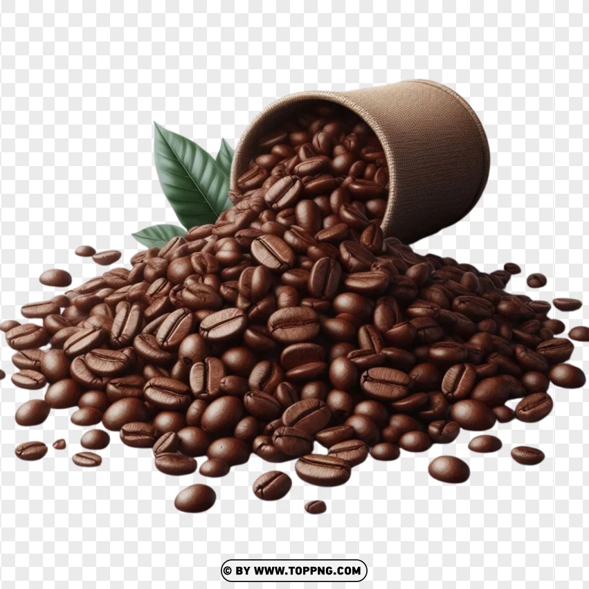 coffee, beans, roasted, brown