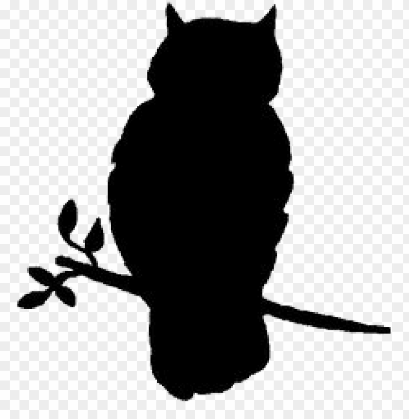 miscellaneous, silhouettes, owl, 