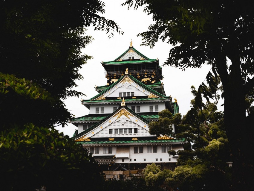 pagoda, building, architecture, temple, facade