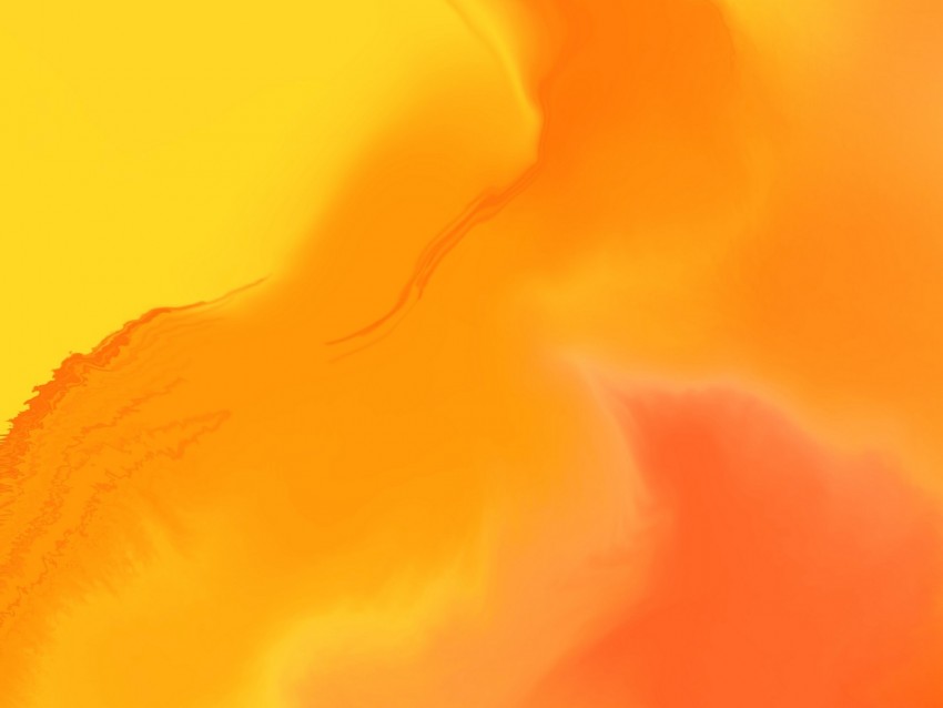 paint, yellow, orange, wavy