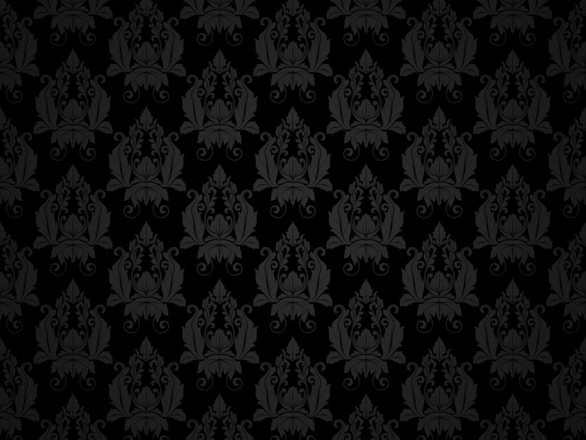 Patterns Black Texture Decoration Retro Background