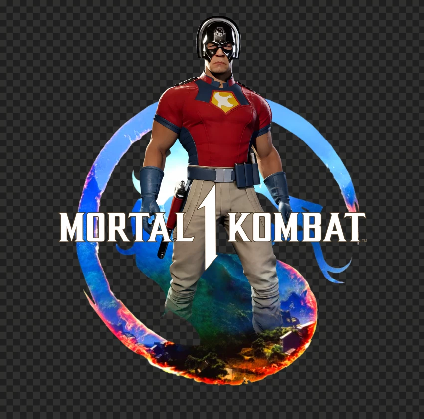 Peacemaker Mortal Kombat 1 Extreme Patriot PNG Transparent Background